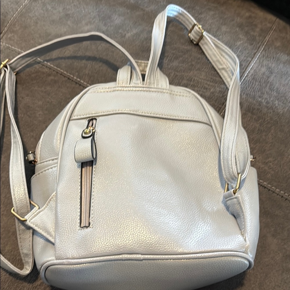 Gray Mini Backpack - Picture 9 of 10